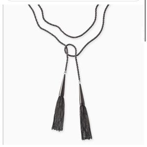 Kendra Scott phara gunmetal neckalce